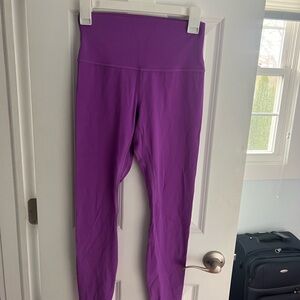 Lululemon “25 Align Purple Leggings